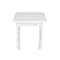 International Concepts Rectangle 24 in X-Sided Plant Stand Snow, 12 W, 12 L, 24 in H, Wood, White OT08-3071X - alternate 5